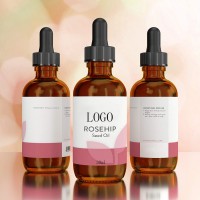 Private custom 100% Pure Natural Anti-Wrinkle Rosehip Seed Oil Extract Facial Oil Rose Oil