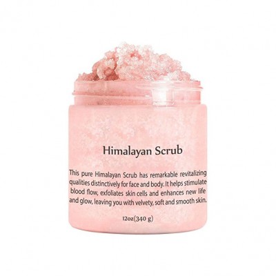 Himalayan Pink Salt Scrub with Jojoba Oil