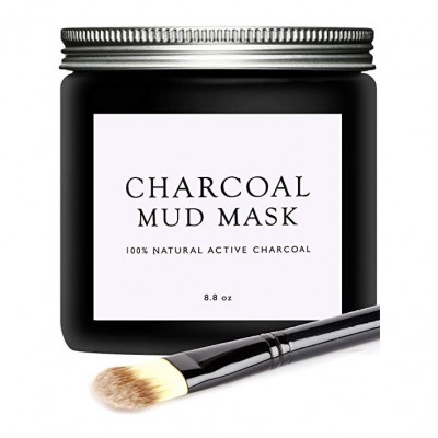 Activated Charcoal Mud Mask For Deep Cleansing