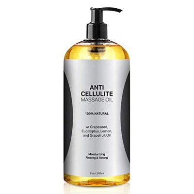 Anti Cellulite Treatment Massage Oil Tightens Tones Skin