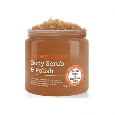 Natural brown sugar body scrub