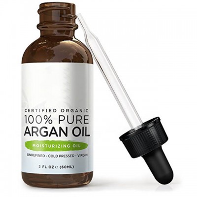 cosmetic argan oil hair serum