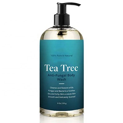 Private Label Tea Tree Oil Anti-Fungal Body Wash Shower Gel